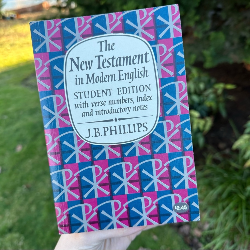 J.B. Phillips New Testament in Modern English Student Edition 5th Printing 1969